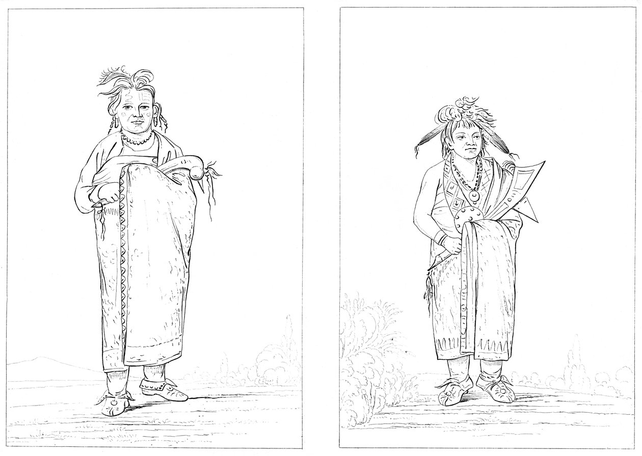 Winnebagoes, 1841 - Myers and Co