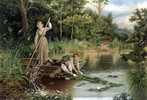 Cueillette de lys - Myles Birket (after) Foster
