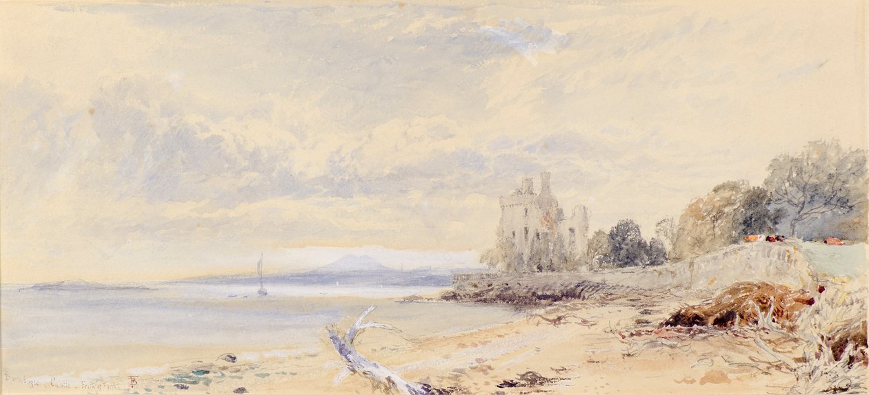 Château de Barnbogle, Firth of Forth - Myles Birket Foster