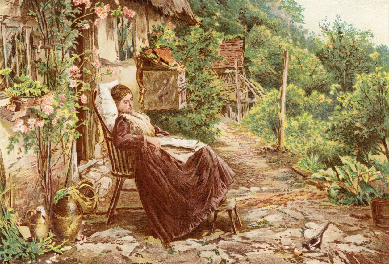 Le convalescent - Myles Birket Foster