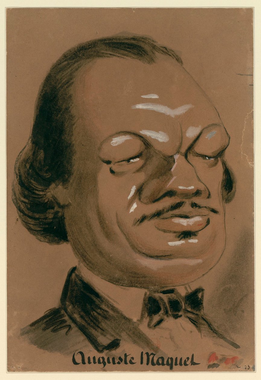 Auguste Maquet par Nadar - Nadar