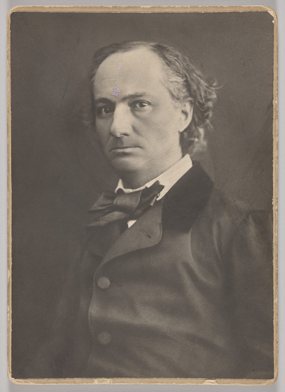 Portrait de Baudelaire - Nadar