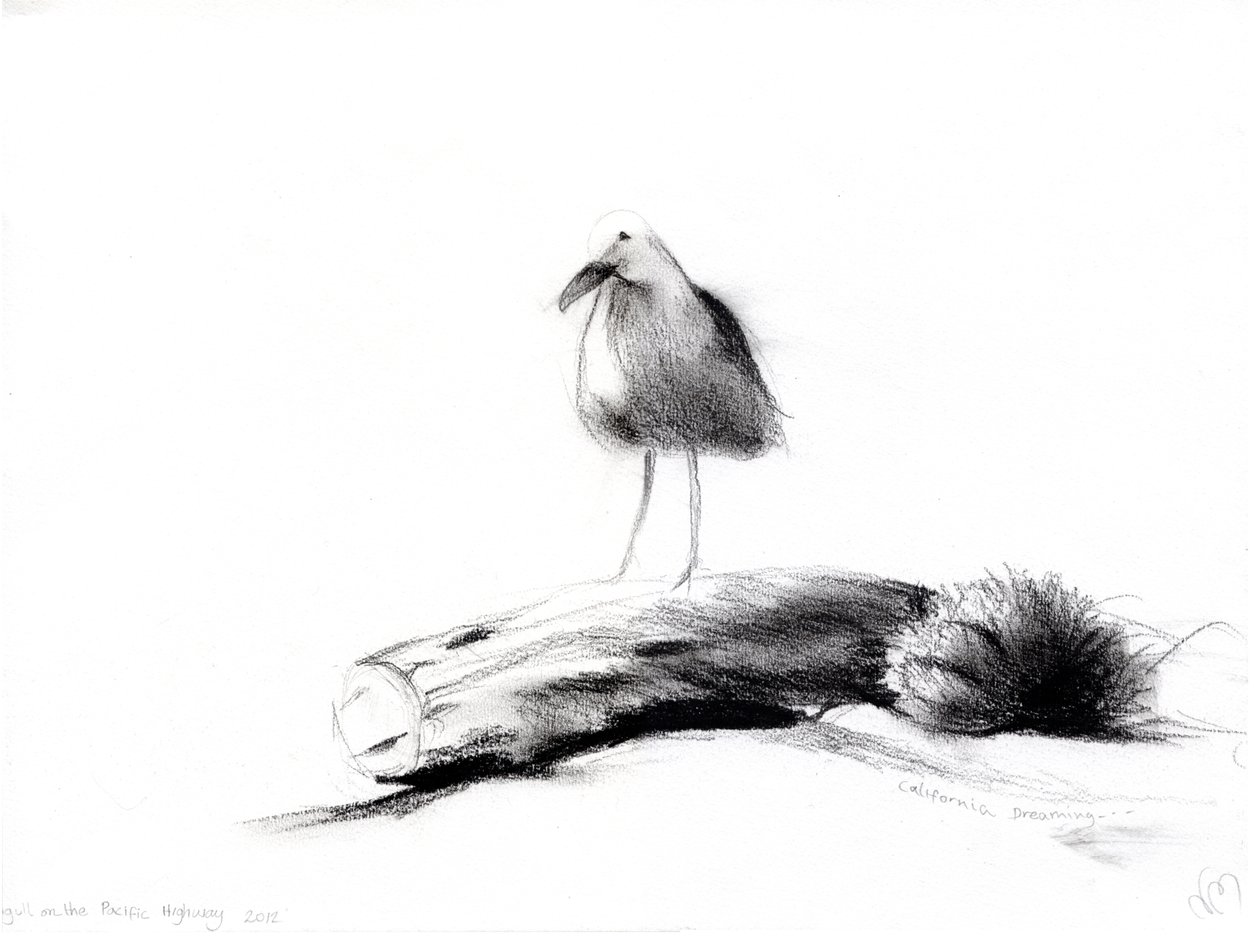 Mouette de Californie, 2012 - Nancy Moniz Charalambous