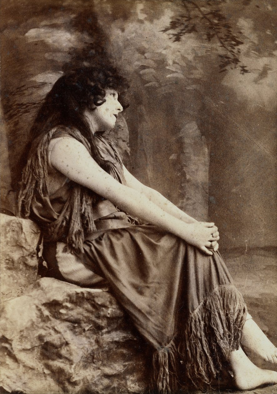 Sarah Bernhardt dans une production à New York - Napoleon Sarony