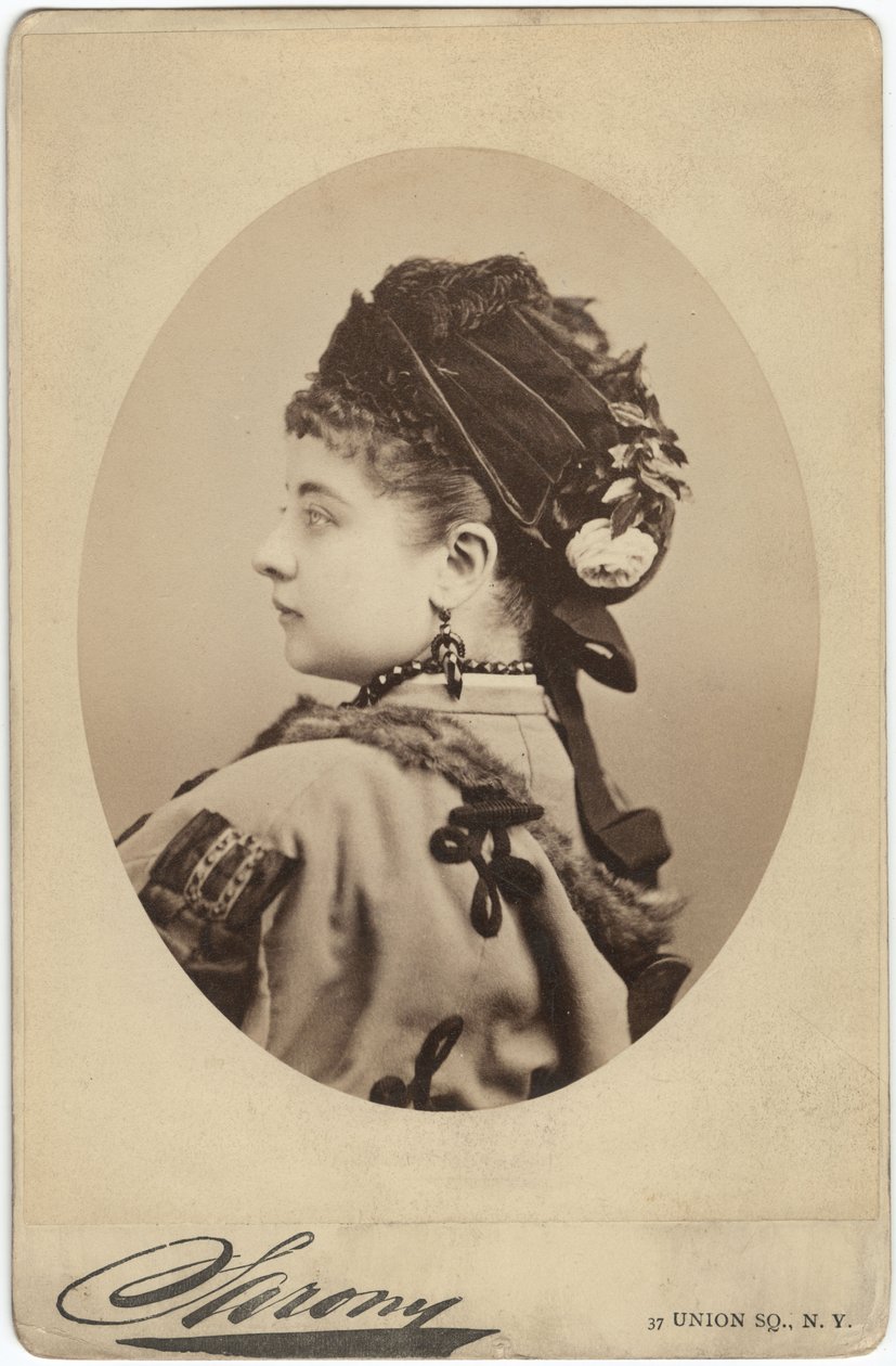 Portrait de Pauline Lucca 1841-1908 - Napoleon Sarony