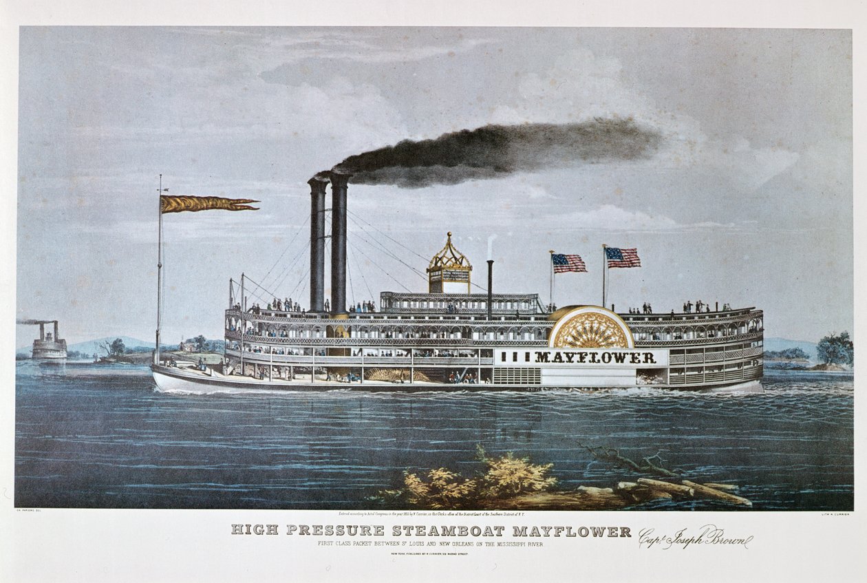 Le bateau à vapeur 