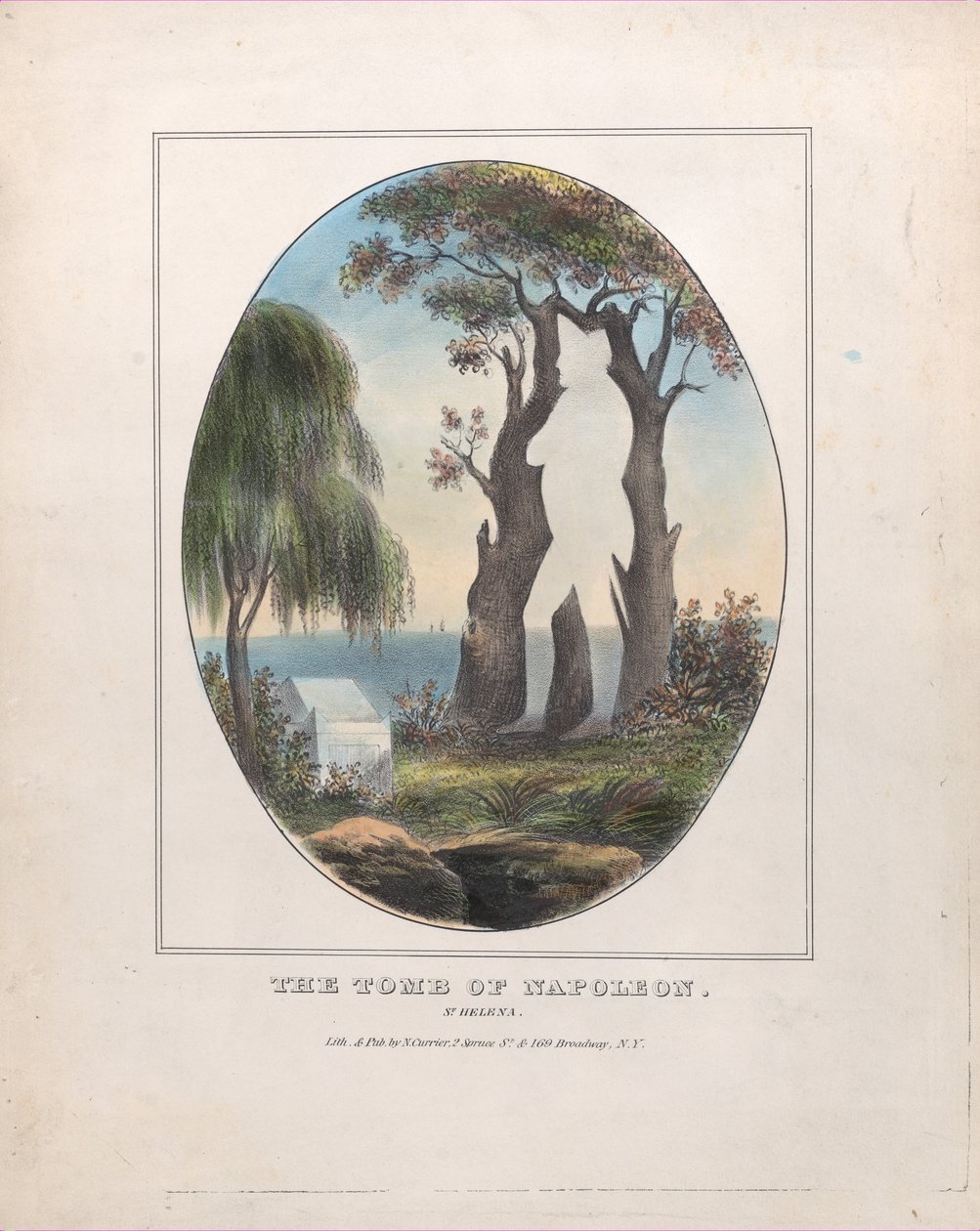 Le tombeau de Napoléon - Nathaniel Currier