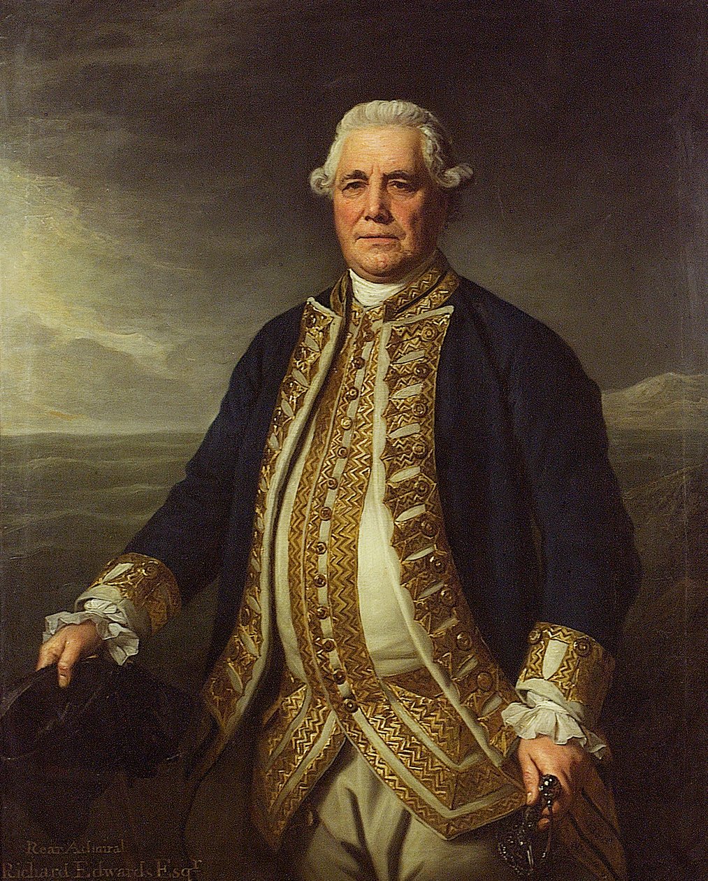 Amiral Richard Edwards (1715-1795) - Nathaniel Dance