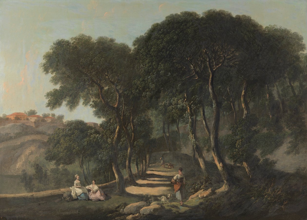 Vue près de Rome - Nathaniel Dance