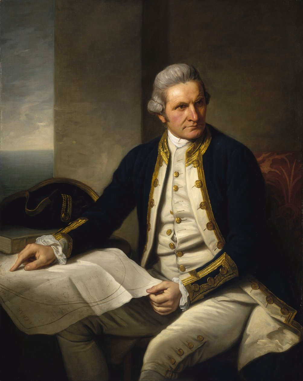Capitaine James Cook - Nathaniel Dance Holland