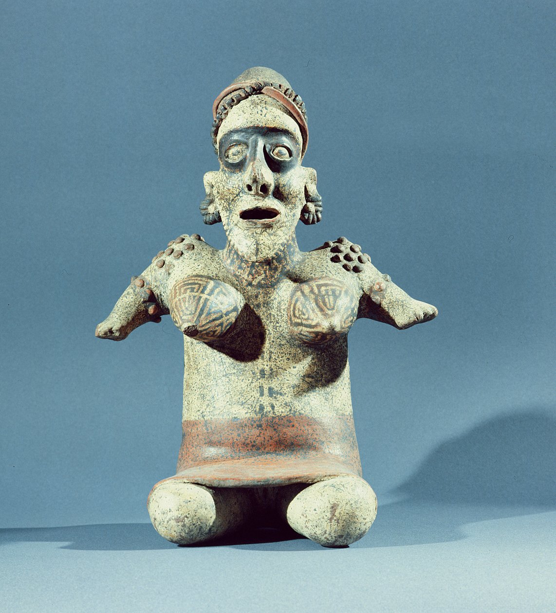 Statuette féminine de Nayarit, Mexique, 300 av. J.-C. - 500 apr. J.-C. - Nayarit