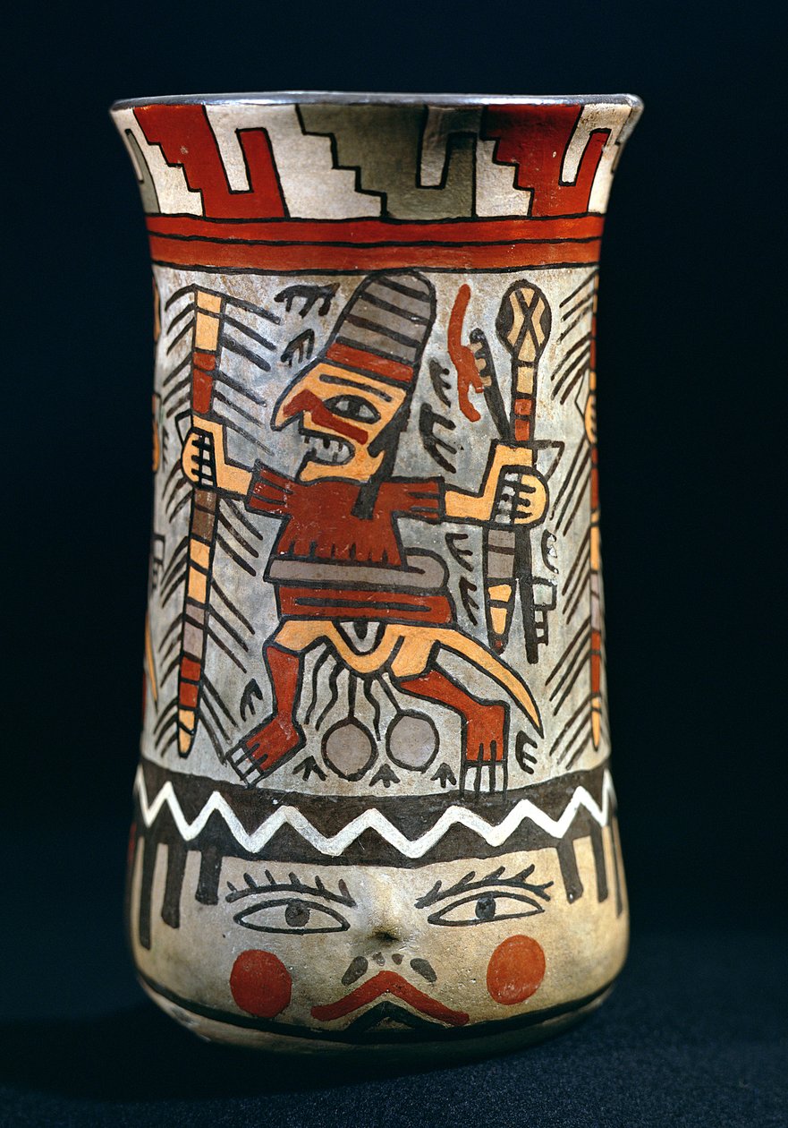 Vase représentant une scène agricole - Nazca Culture