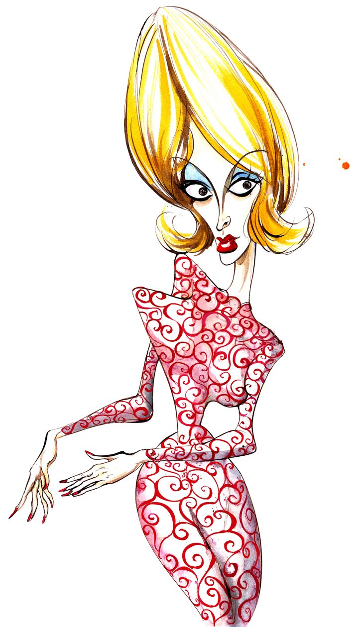 Martian Girl du film de science-fiction Mars Attacks! de 1996 réalisé par Tim Burton - Neale Osborne