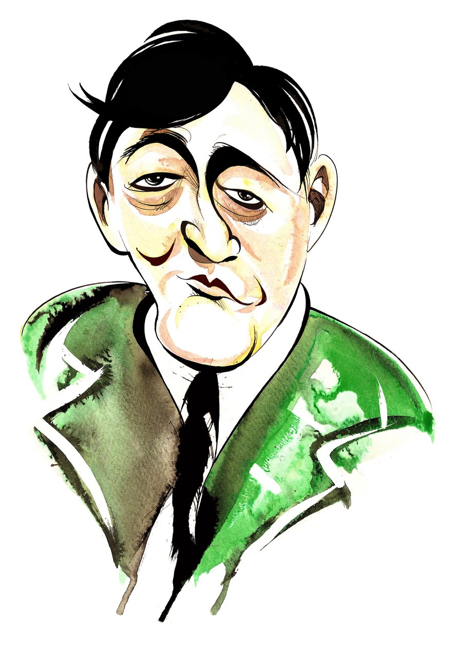 Stephen Fry - caricature - Neale Osborne