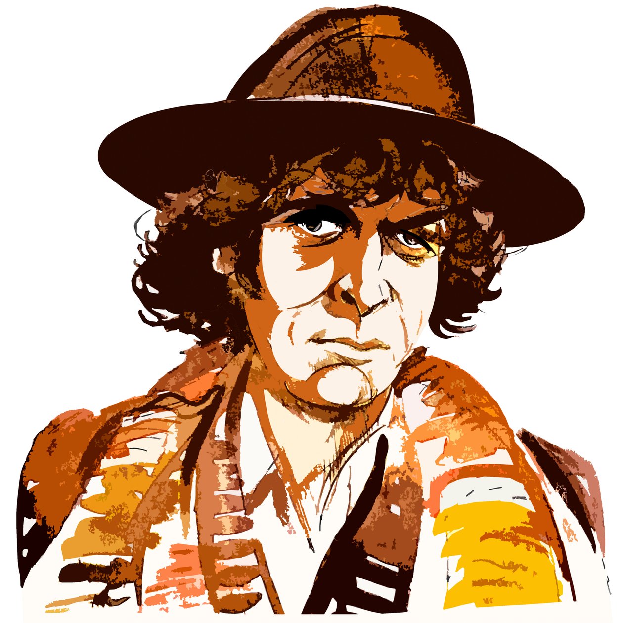 Tom Baker en Doctor Who - Neale Osborne