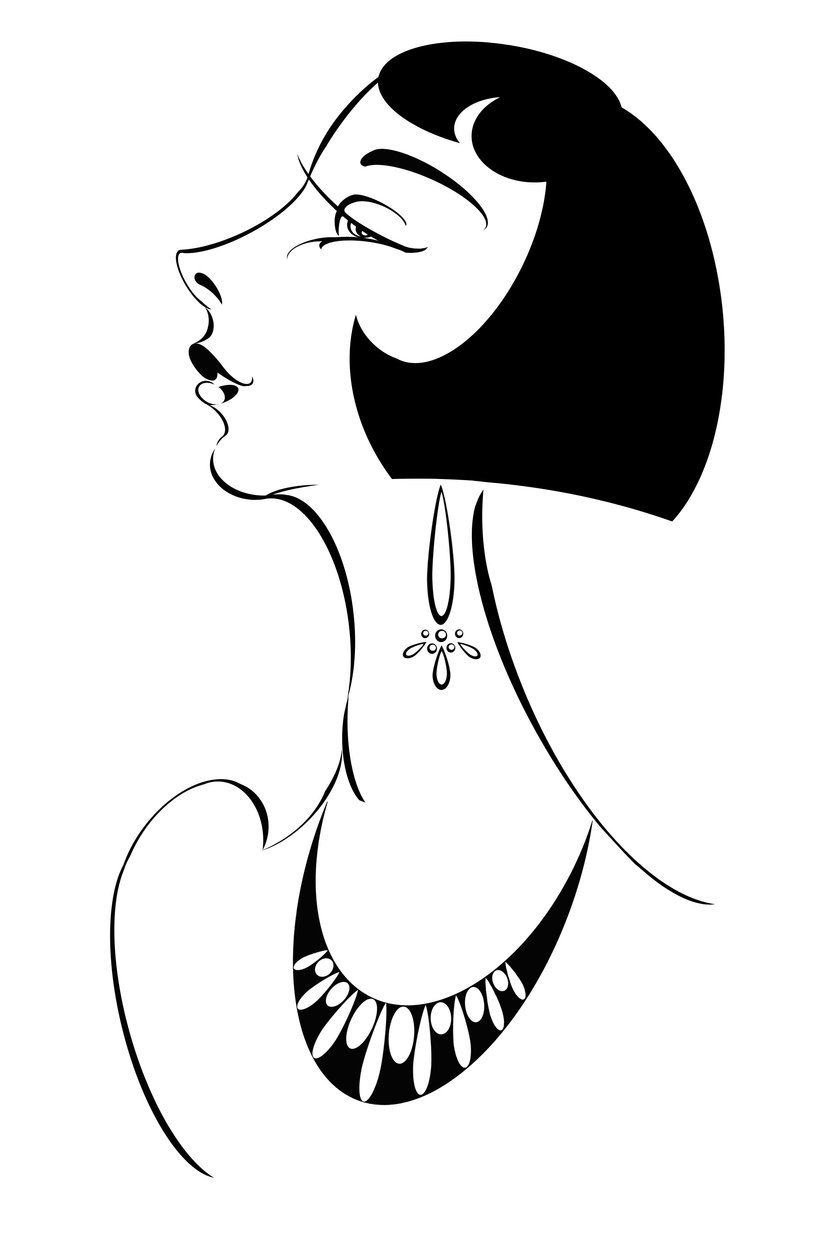 Jeune femme avec une coupe au carré - Neale Osborne