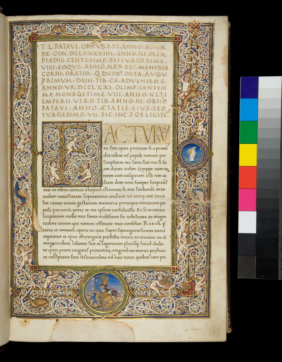 Ms 346. Tite-Live, Ab Urbe Condita - Neapolitan School