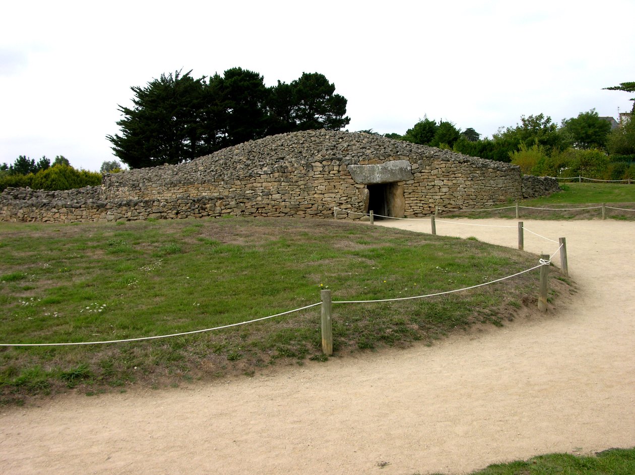 Entrée de la tombe à passage, découverte en 1825 - Neolithic