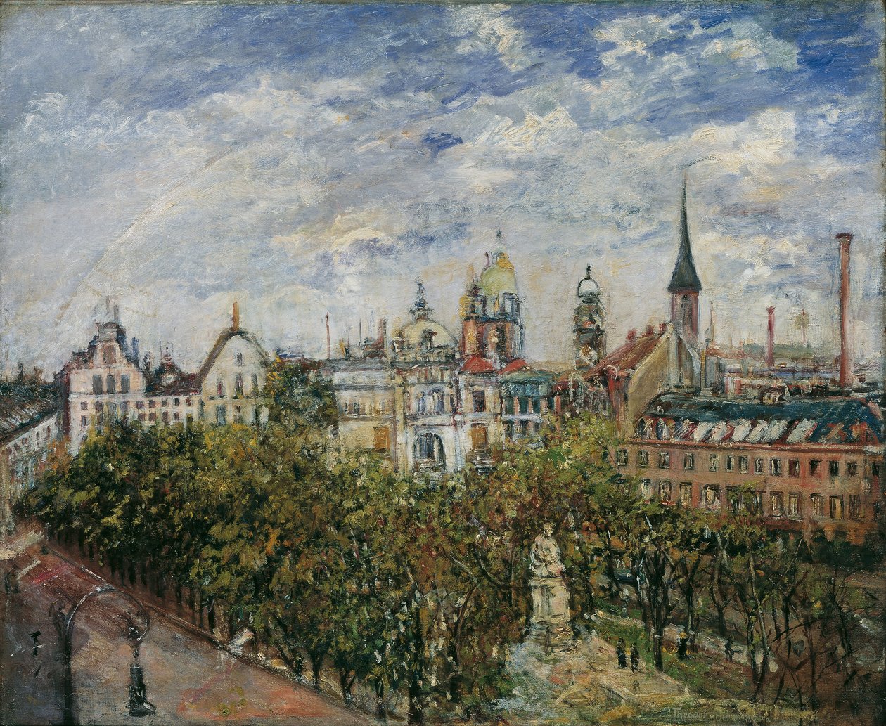 Vue de Prague - Leopold Blonder