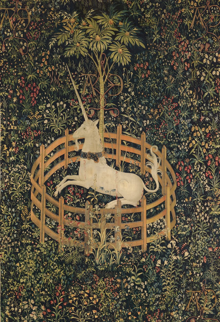 La Licorne en captivité, vers 1500 - Netherlandish School