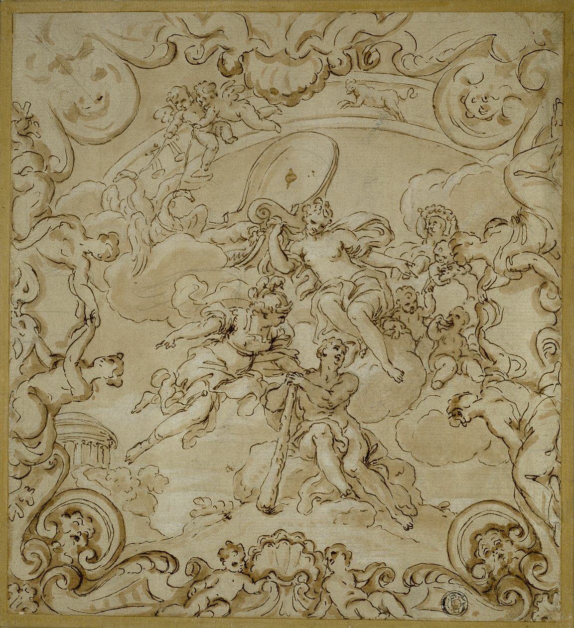 Hercule à la croisée des chemins - Niccolò Berrettoni
