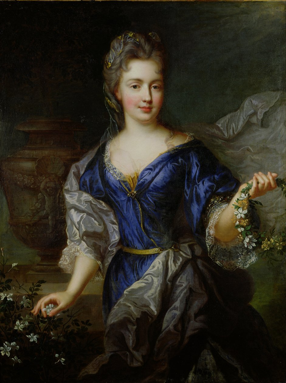 Marie-Anne de Bourbon (1666-1739) Princesse de Conti - Nicolas de Largillière