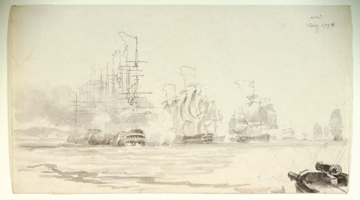 La Bataille du Nil - Nicholas Pocock