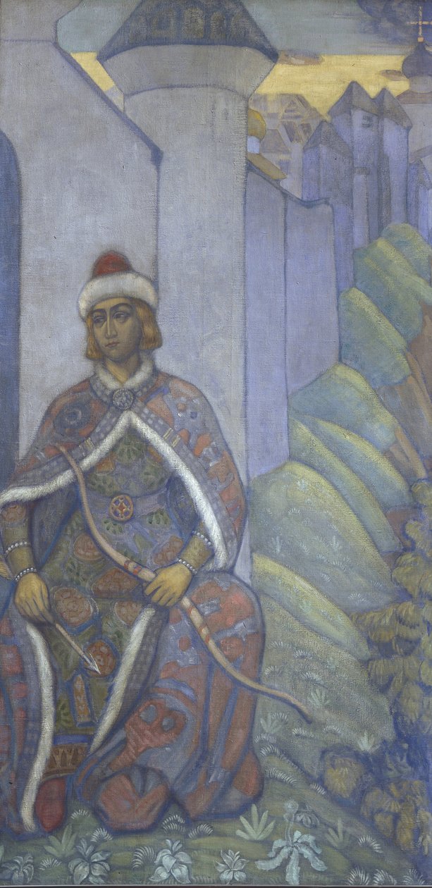 Un chevalier - Nikolai Konstantinowitsch Roerich