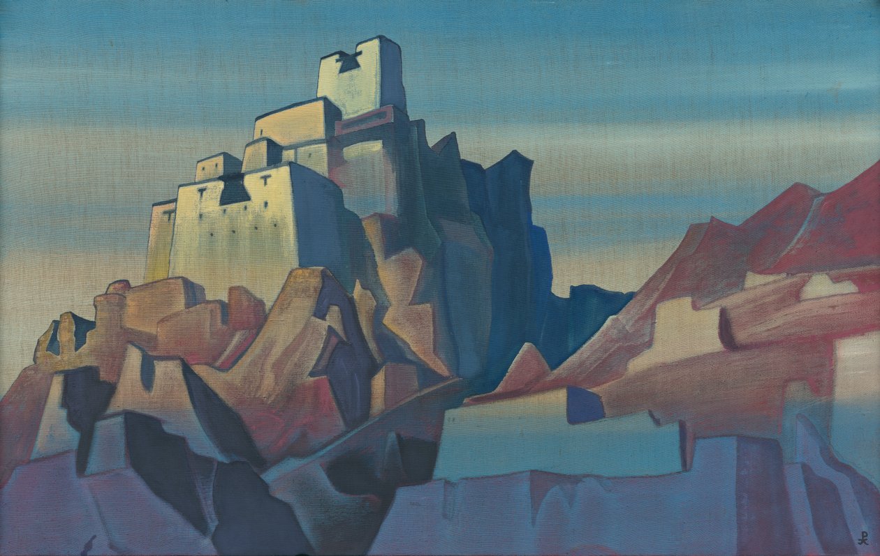 Château au Ladakh, 1933 - Nicholas Roerich