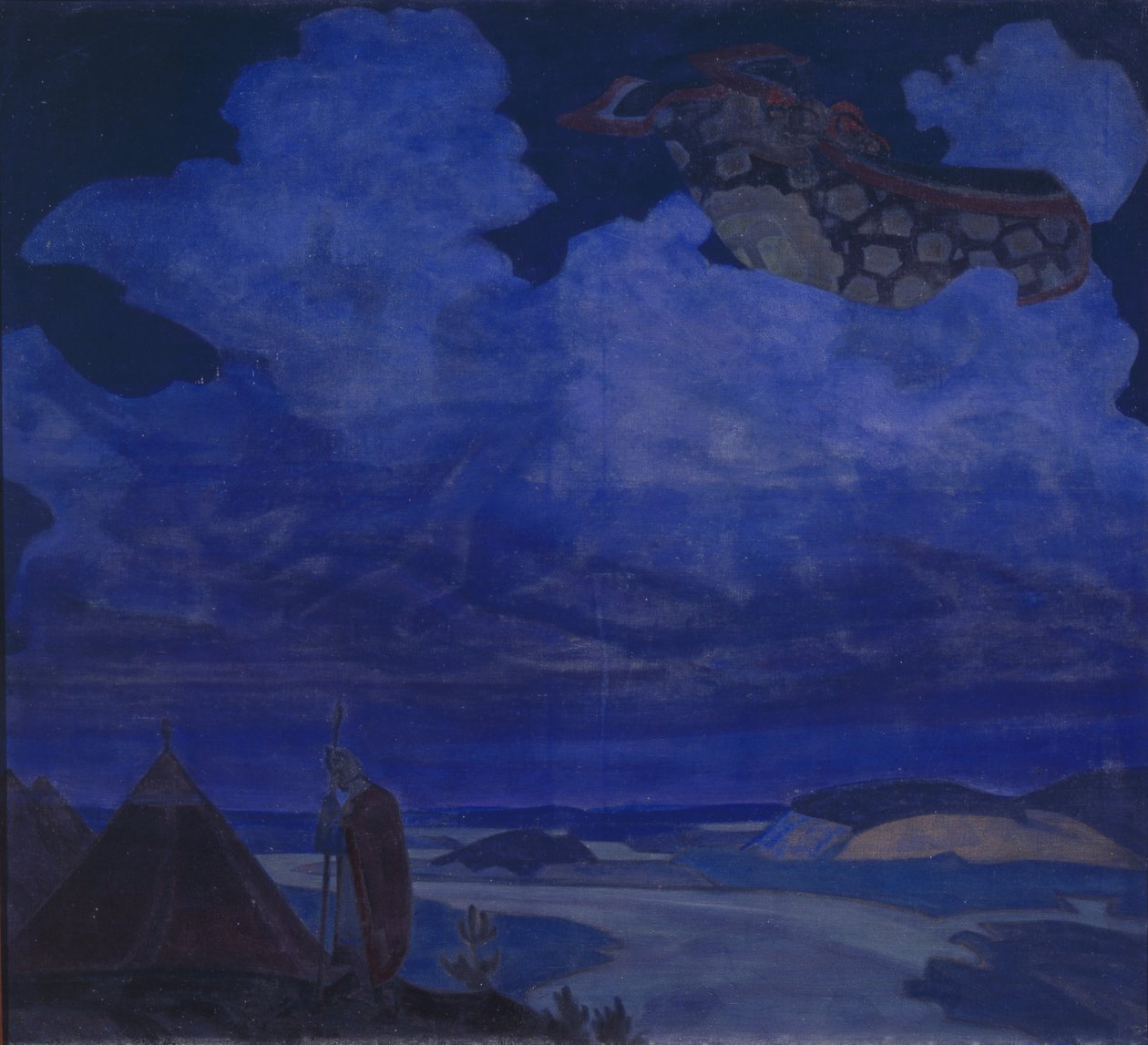 Tapis volant, 1916 - Nicholas Roerich