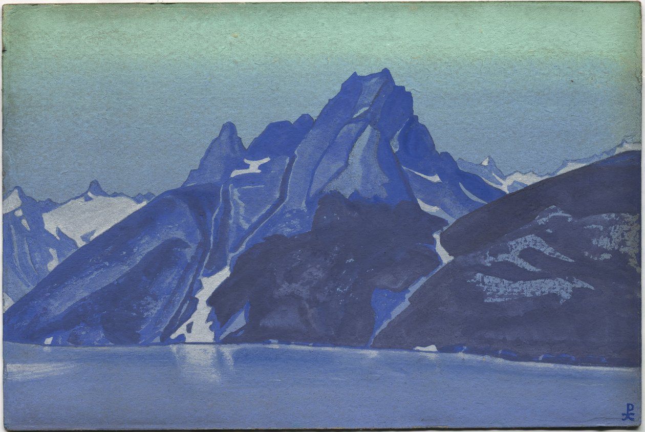 Lac des Nagas, Cachemire - Nicholas Roerich