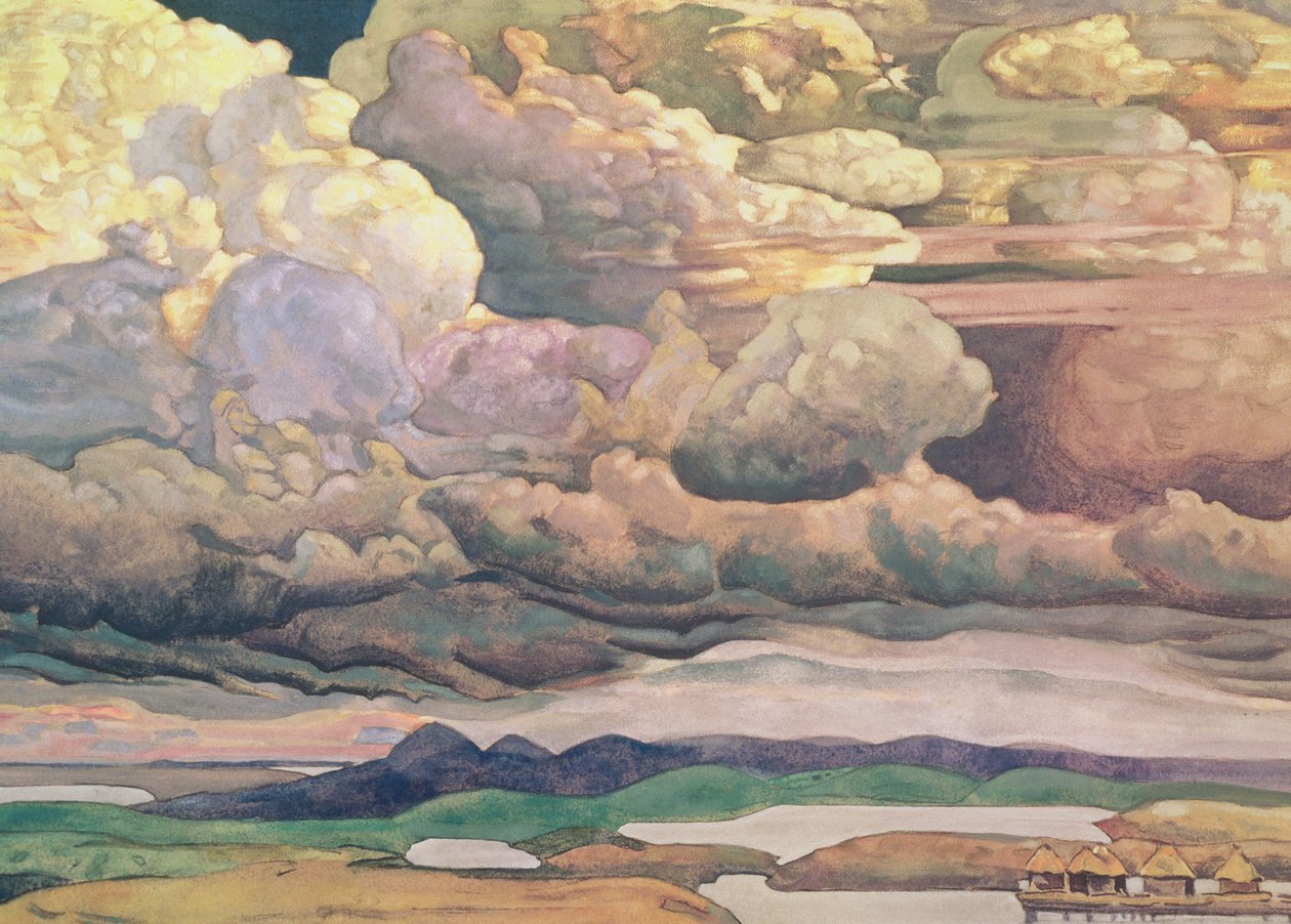 Paysage de ciel, 1912 - Nicholas Roerich