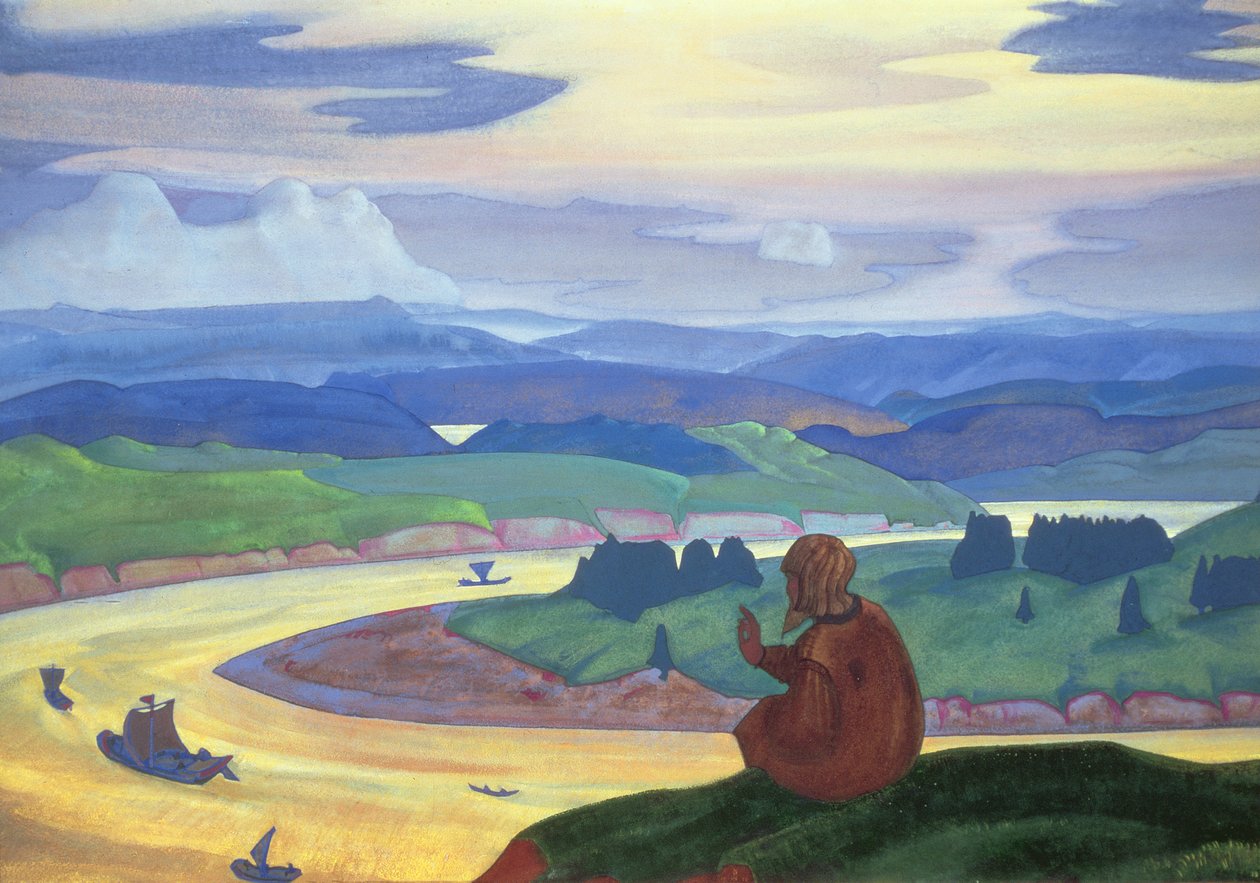 Saint Procope, 1914 - Nicholas Roerich
