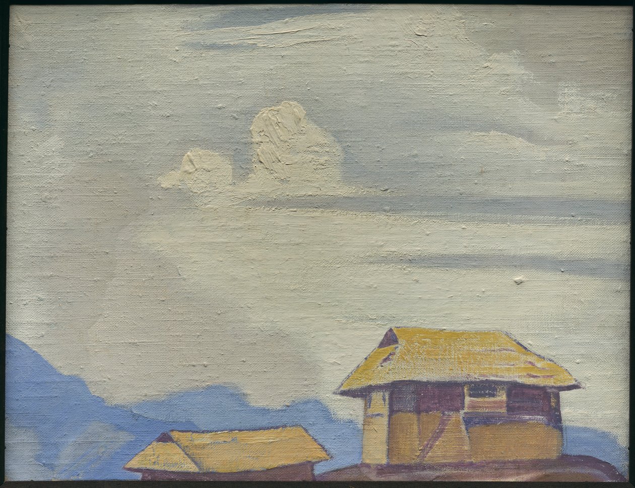 Monastère de Talung, 1928 - Nicholas Roerich