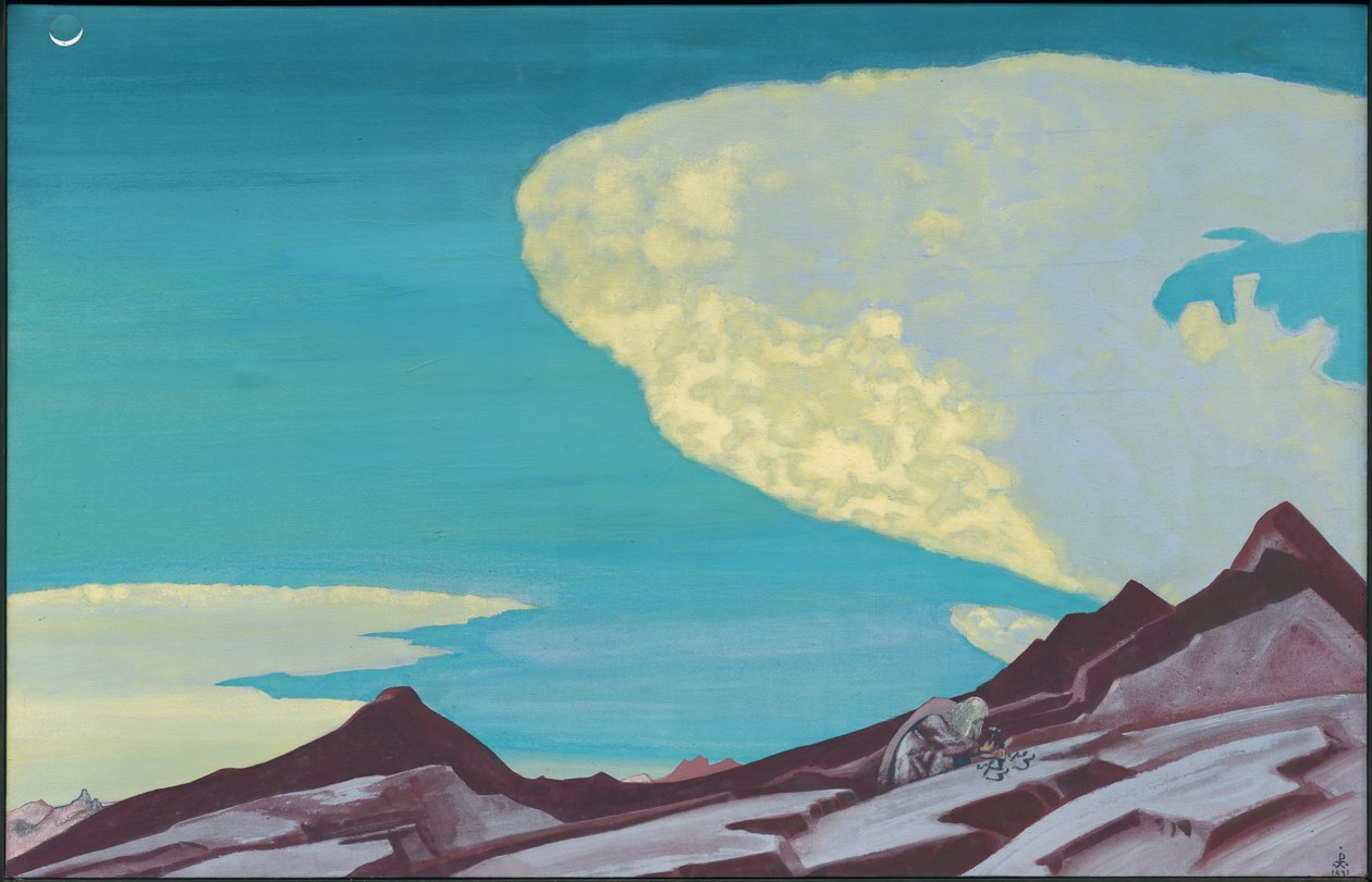 Les Tables des Commandements, 1931 - Nicholas Roerich