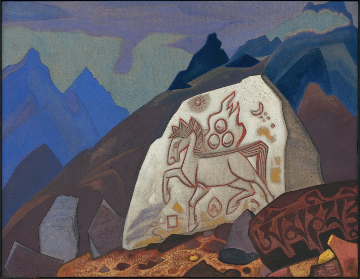 Pierre blanche - Nicholas Roerich