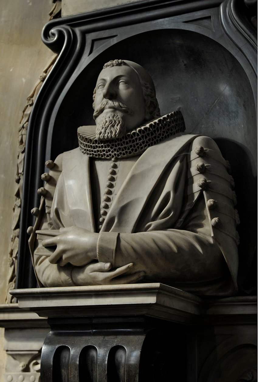 Mémorial à Hugo Barker, 1632 - Nicholas Stone