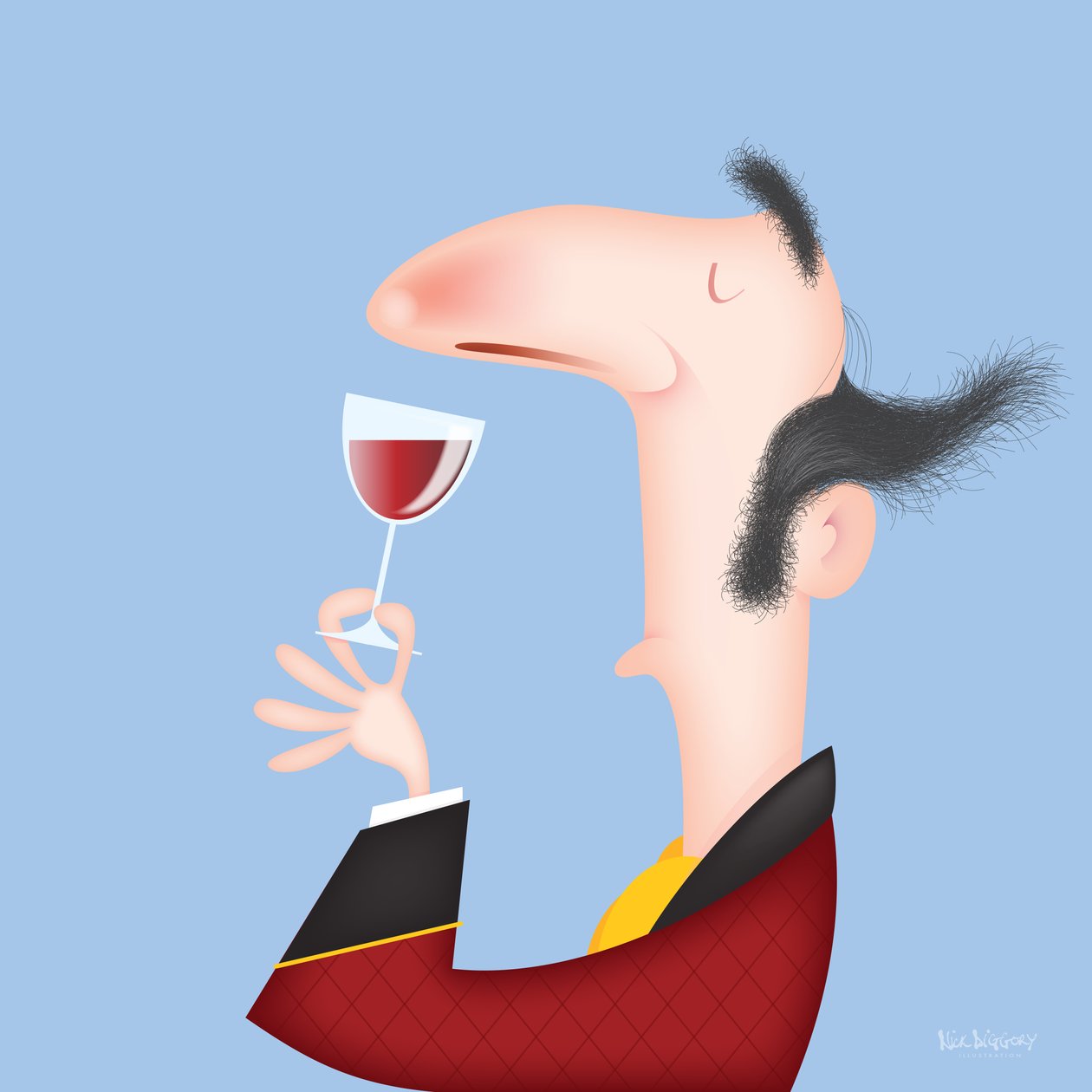 The Connoisseur, 2023 (digital) - Nick Diggory