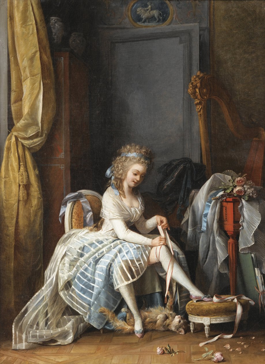 Femme à sa toilette - Niclas II Lafrensen