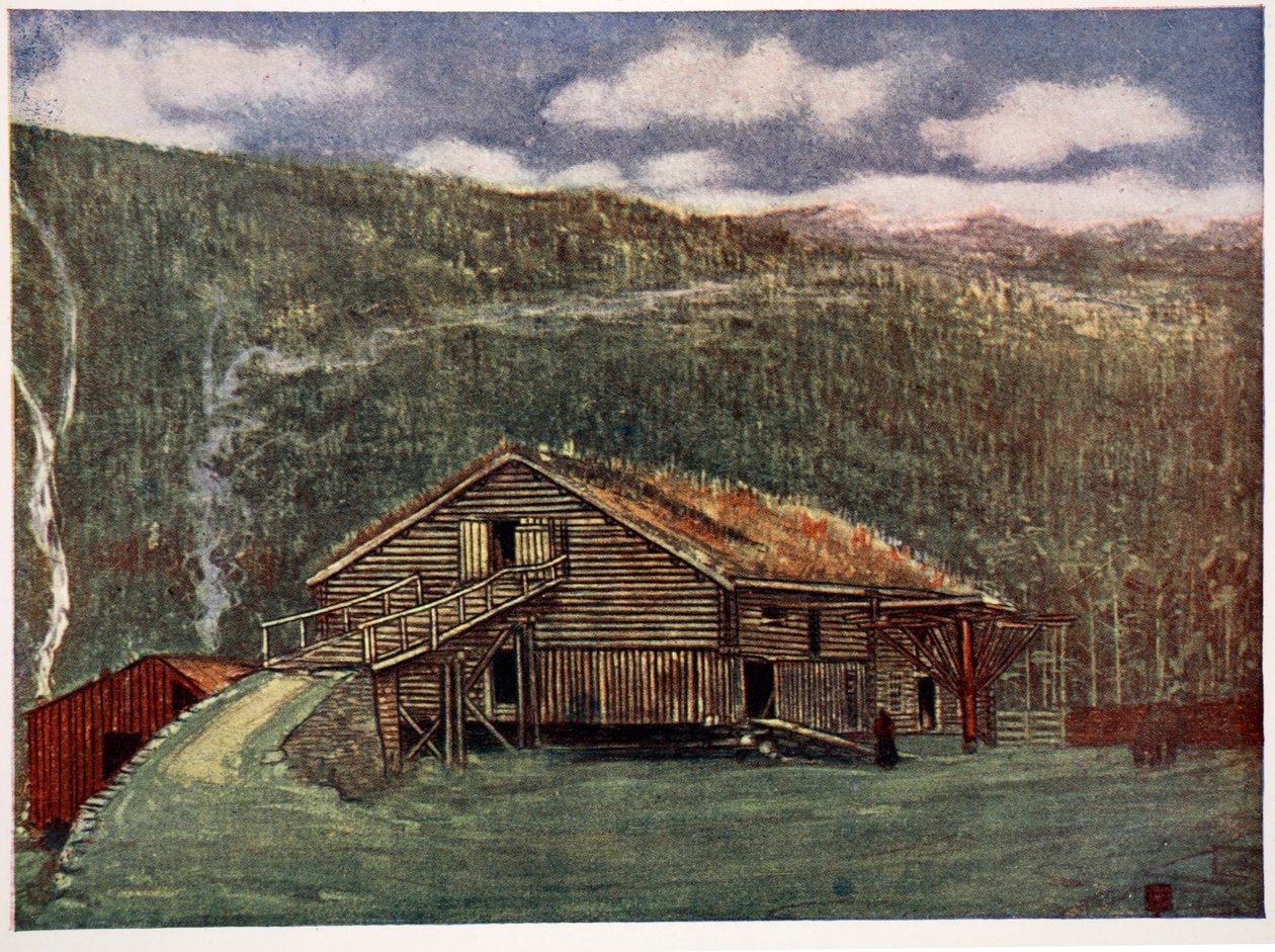 Ferme et moulin à Gjoba, 1905 - Nico Jungman