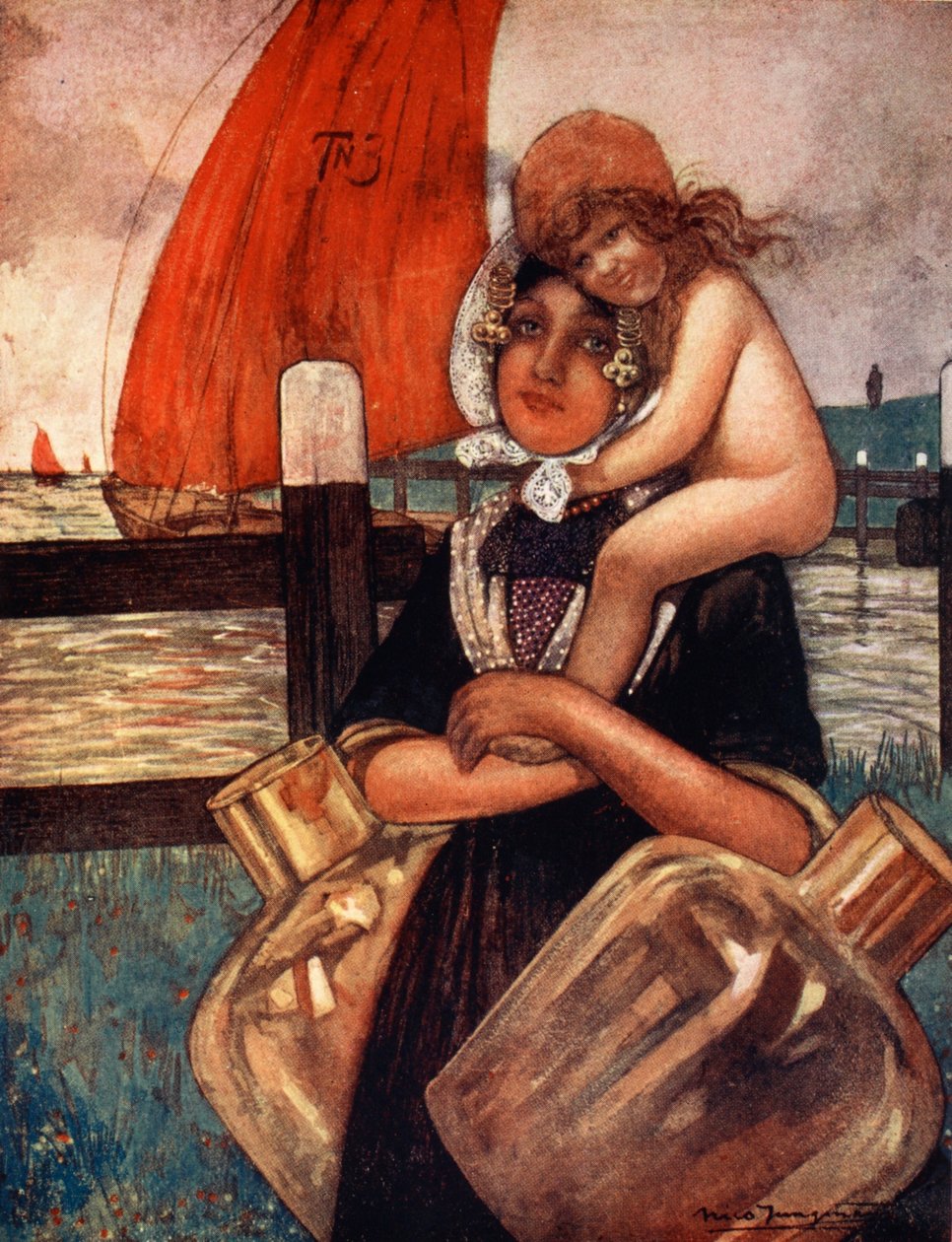 Mère et bébé, 1904 - Nico Jungman