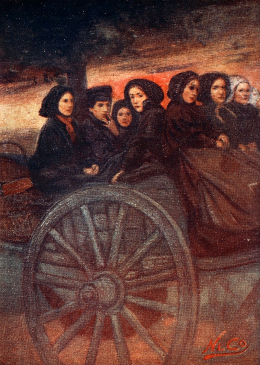 Retour du marché, 1904 - Nico Jungman
