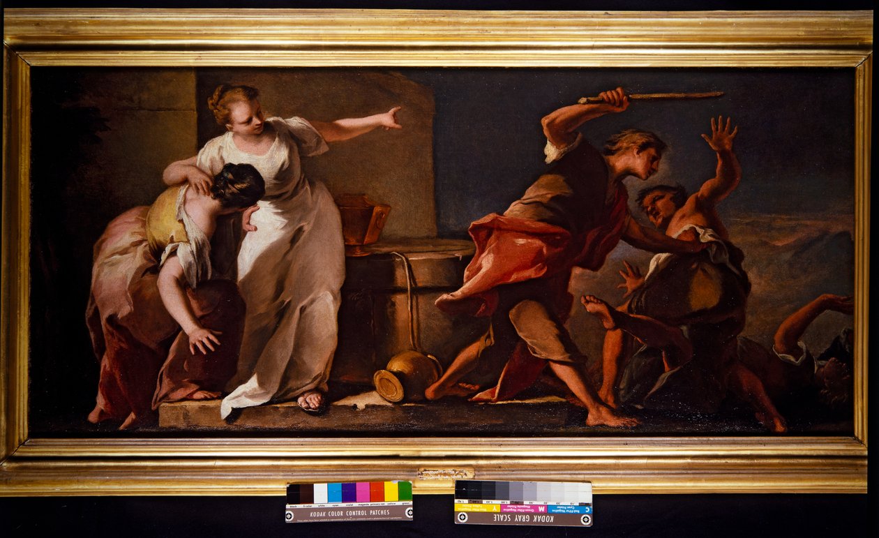 Moïse et la Fille de Jérusalem - Nicolò Grassi