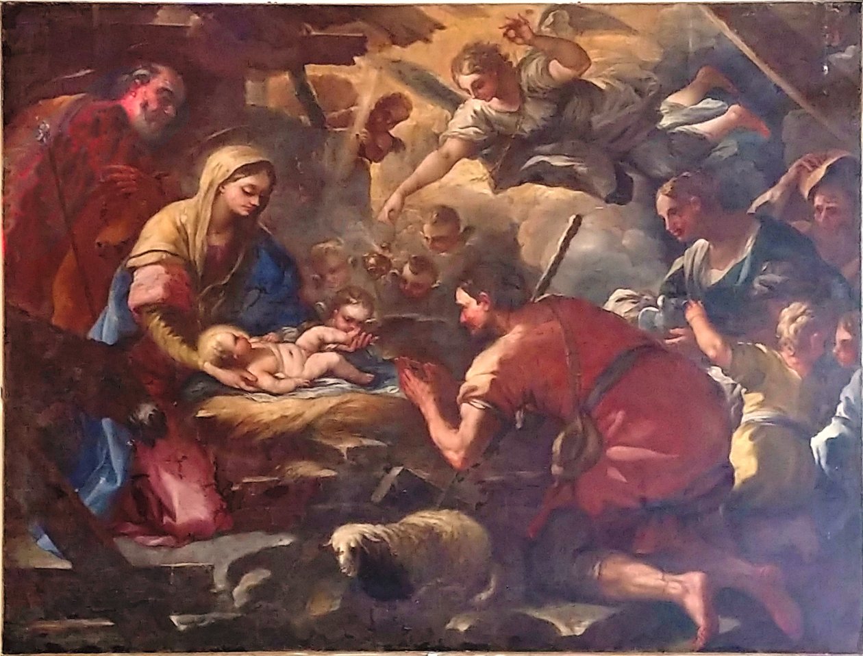Adoration des Bergers - Nicola Malinconico