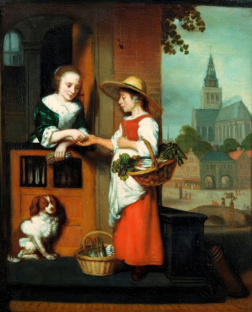 La vendeuse de légumes - Nicolaes Maes