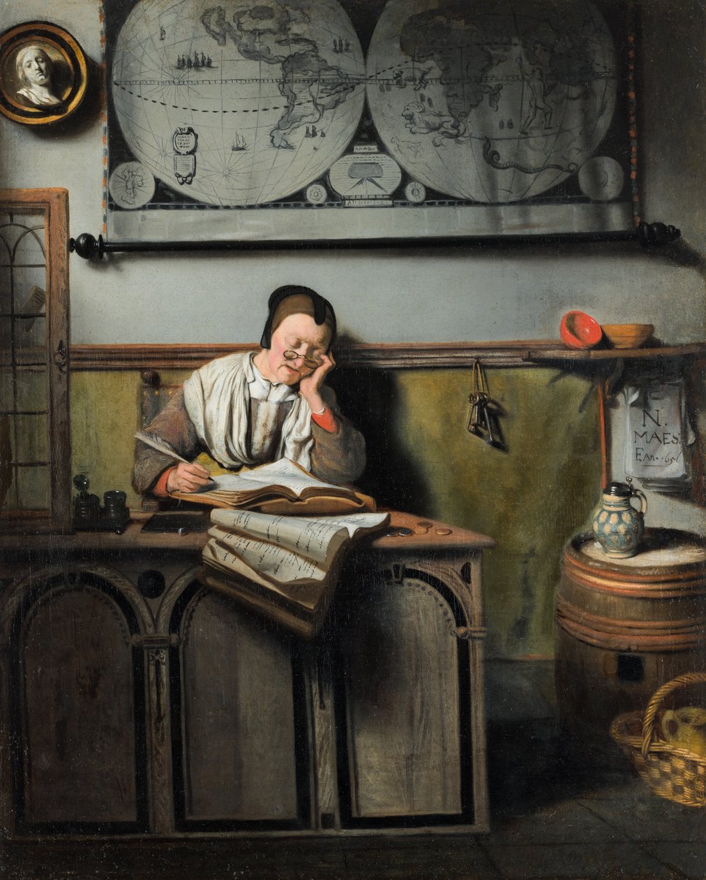Le Comptable - Nicolaes Maes