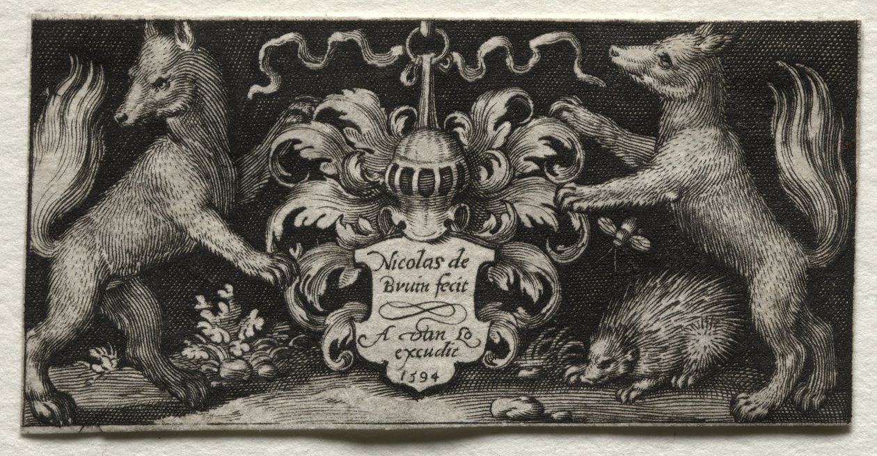 Blason - Nicolaes de Bruyn