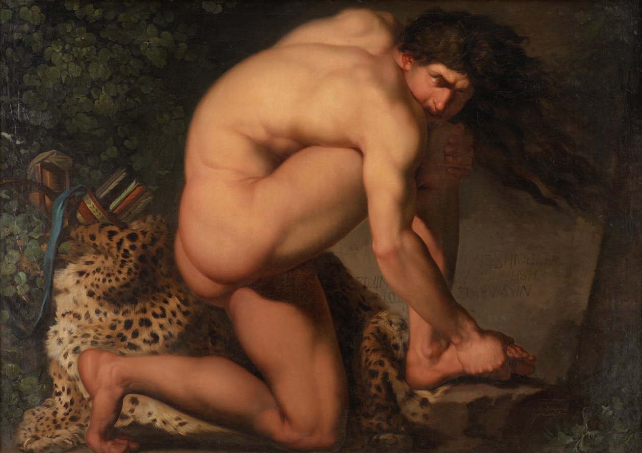 Le Philoctète blessé - Nicolai Abildgaard