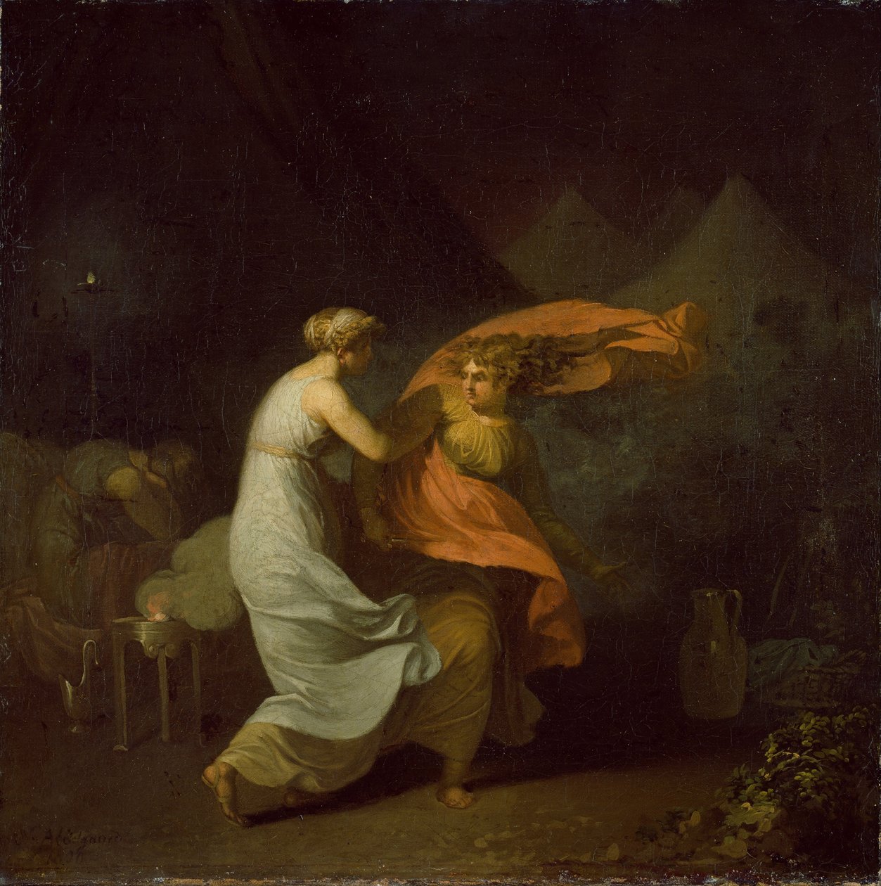 Julia et Fulvia - Nicolai Abraham Abildgaard