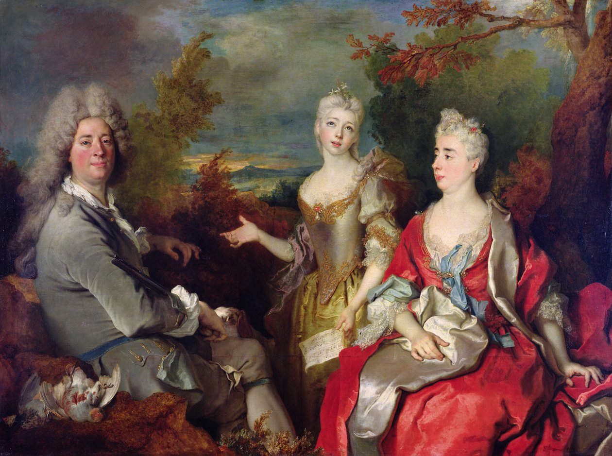 Portrait de famille, vers 1710 - Nicolas de Largillière